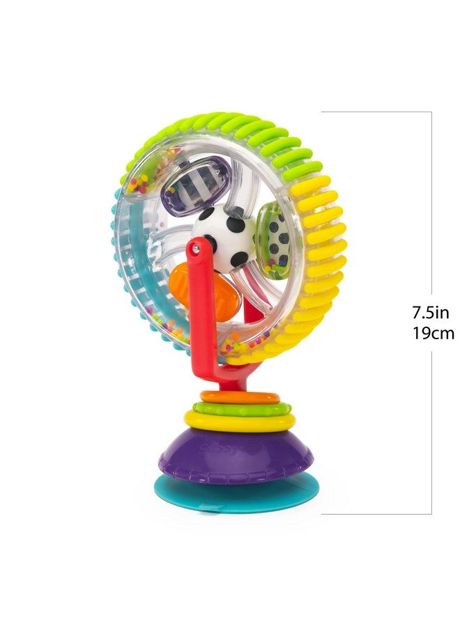 Sassy Wonder Wheel Spinning High Chair Tray Toy, Age 6+ Months - Image 2
