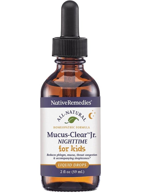 Native Remedies Native Remedies Mucus-Clear Jr. Nighttime - Temporarily Relieves Mucus Congestion in Children 