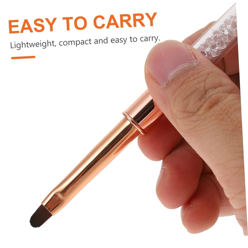 Housoutil 4 Pcs Nail Gel Brush Pen Set 15x1cm Nail Art Tool Kit - Image 3