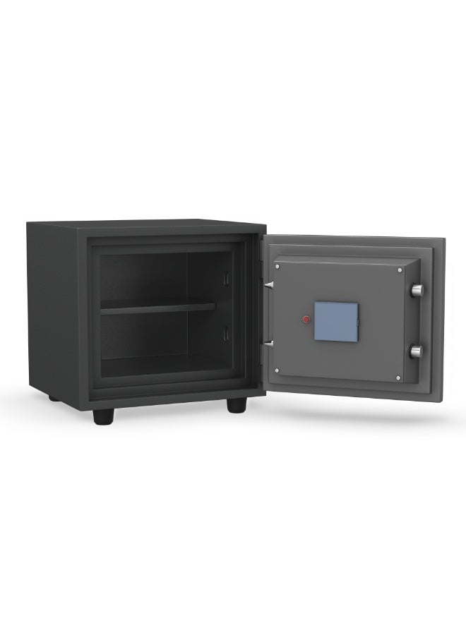 RIGID Fire Resistant Steel Safe with Digital & Key Lock, 50Kg  - Image 4