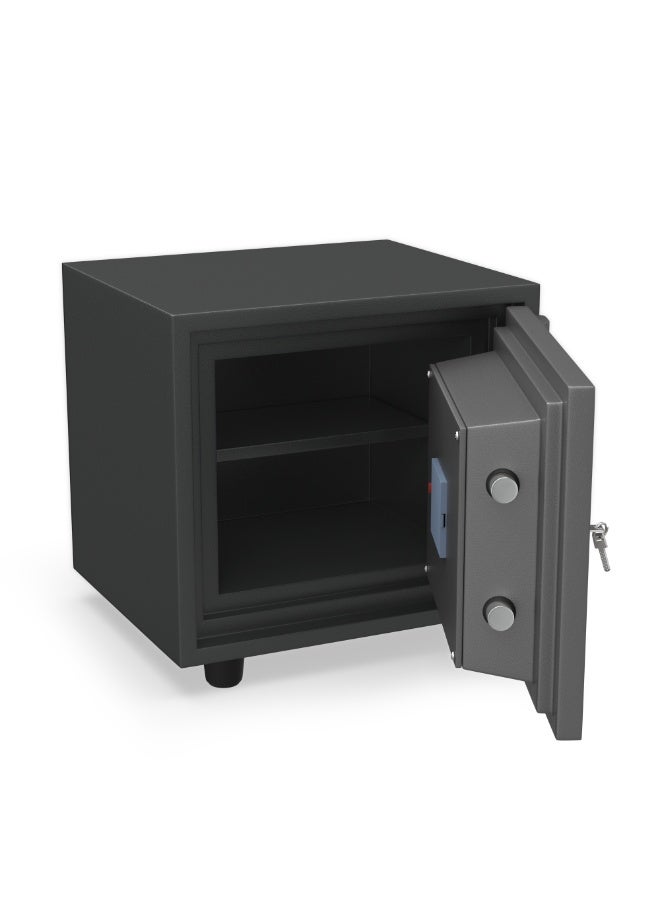 RIGID Fire Resistant Steel Safe with Digital & Key Lock, 50Kg  - Image 5
