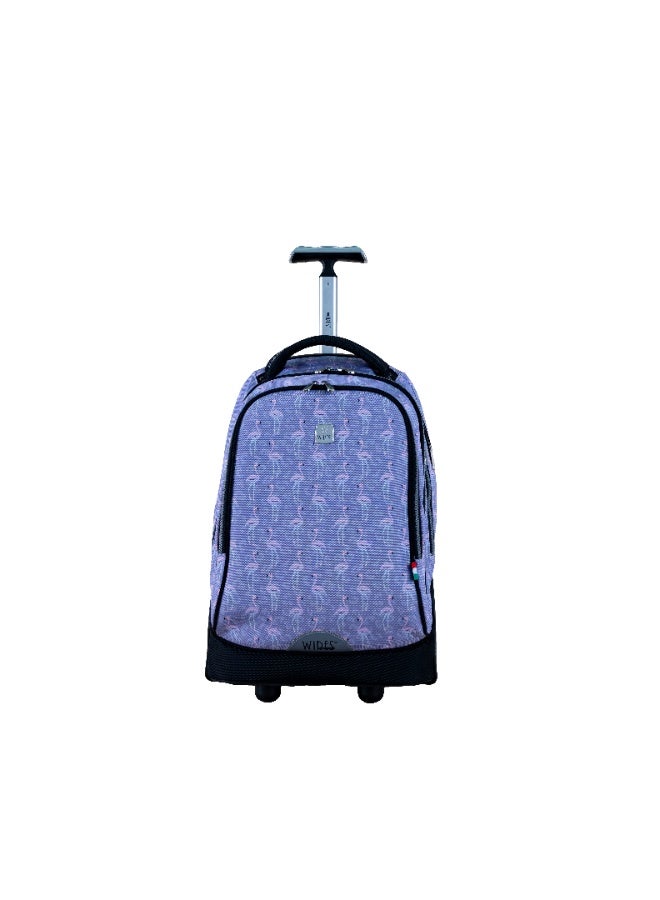 Wires WIRES Big wheels trolley 19" with lunch bag and pencil case  - Image 3