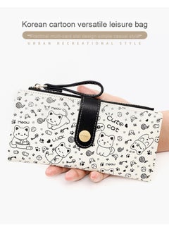NIBEMINENT Japanese Cute Cat Long Wallet - A Fashion Essential for Girls  - Image 2