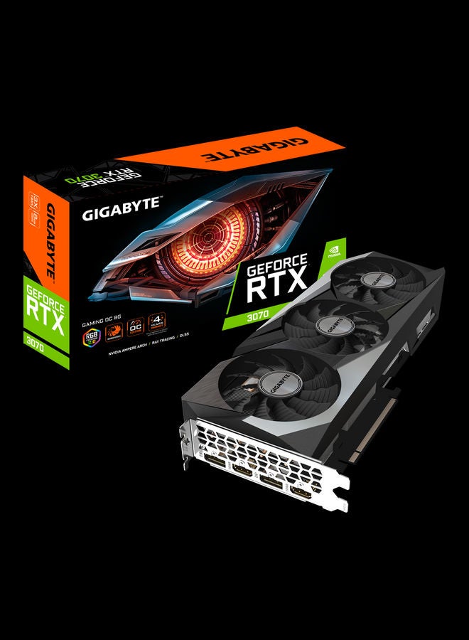 GIGABYTE GeForce RTX 3070 Gaming OC 8G Graphics Card Black - Image 1