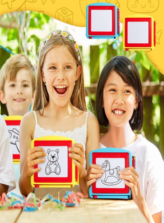 Tinlade 24 عبوة لوح رسم مغناطيسي صغير للأطفال، رسم قابل للمسح، وسادة كتابة، لعبة طلاء بالجملة، هدايا حفلات عيد الميلاد، حشو أكياس الهدايا للأولاد والبنات (كلاسيكي) - Image 4