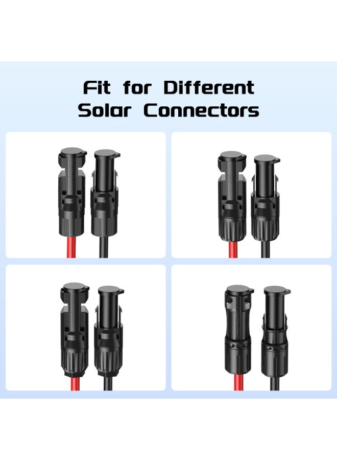 BateriaPower Bateria Power 30 Pairs Solar Connector Caps, IP68 Solar Panel Connectors Caps Weather Resistant Solar Dust Caps for Male and Female Solar Connectors - Image 3