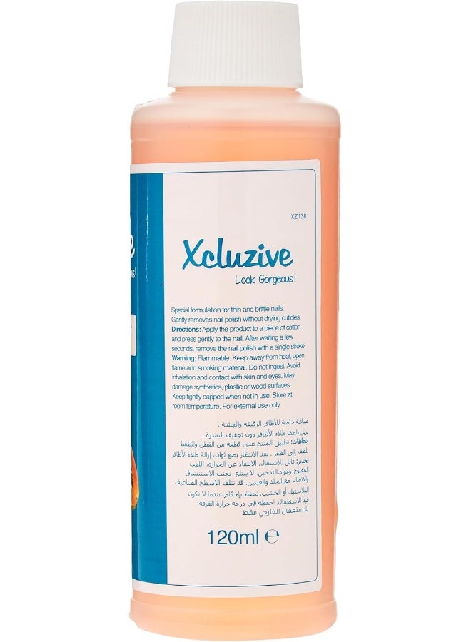 Xcluzive مزيل طلاء الأظافر المقوي بالبابايا 120 مل - Image 2