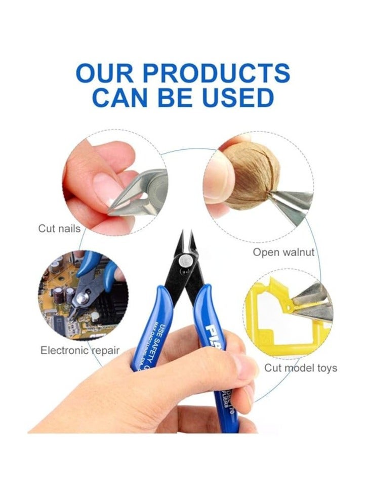 Electric Wire Cutter with Side Durable Sharp Blade and Ergonomic Anti-Slip Handle  - Image 2