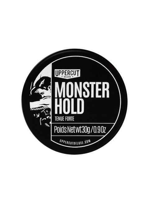 UPPERCUT DELUXE Monster Hold Pomade Midi Heavy and Strong Hold Wax Based Product Long Lasting and Reworkable For Traditional or Bolder Styles 09 oz  30g