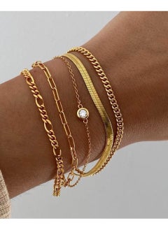 Mark Fairwhale Fashionable High-end Light Luxury Four Petal Flower Bracelet 