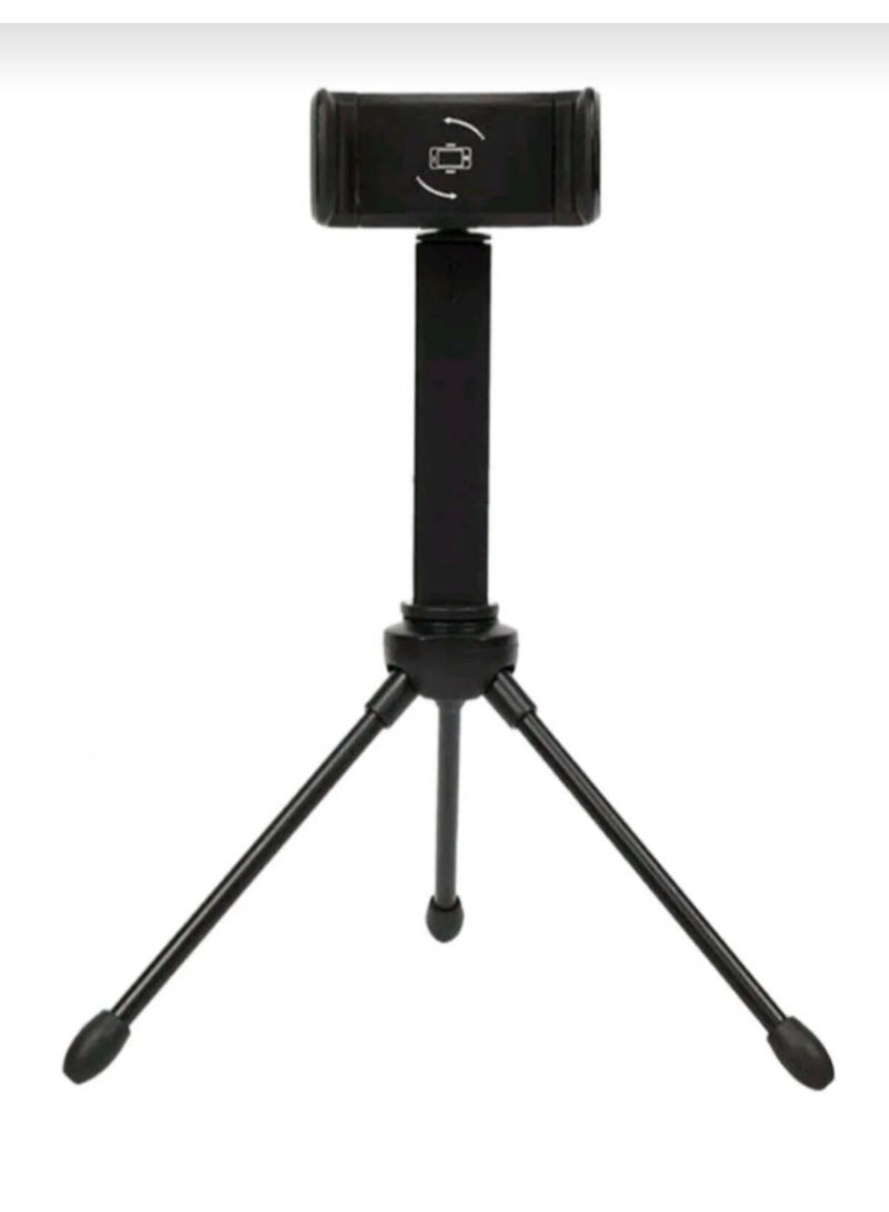 EONLINE Portable Camera Tripod for Mobile Phones & Small Cameras with 360-Degree Rotating Holder - Image 2