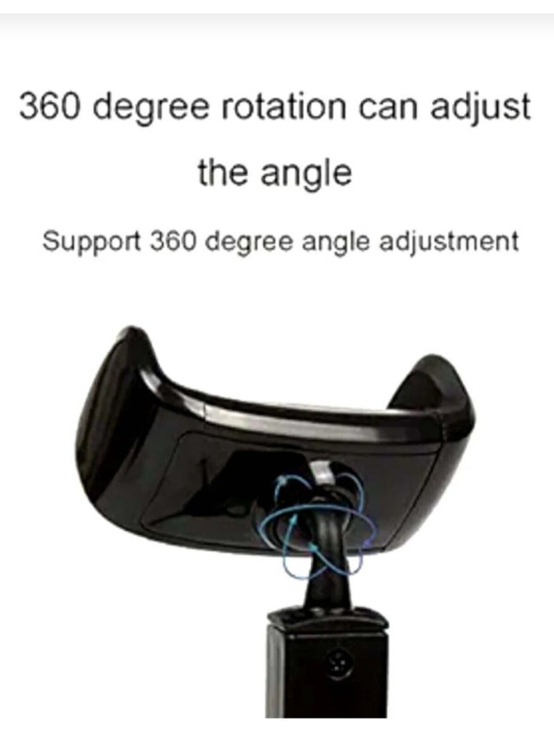 EONLINE Portable Camera Tripod for Mobile Phones & Small Cameras with 360-Degree Rotating Holder - Image 4