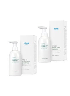 Atomy Shampoo 500ml (16.9 FL.OZ.) 2 Pack Set - Outstanding Cleansing and Rich Nourishment