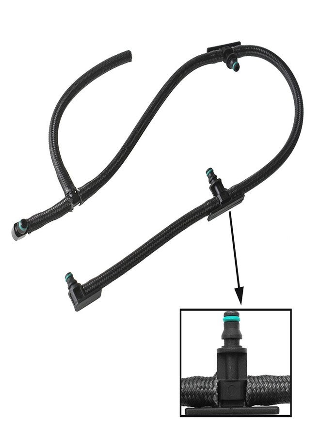 RainMan S Fuel Injector Return Line Kit (Left + Right) 98062291 97328733 97363195 Replacement for SIERRA 2500 2004-2010 Replacement for TOPKICK 2004-2007 - Image 4