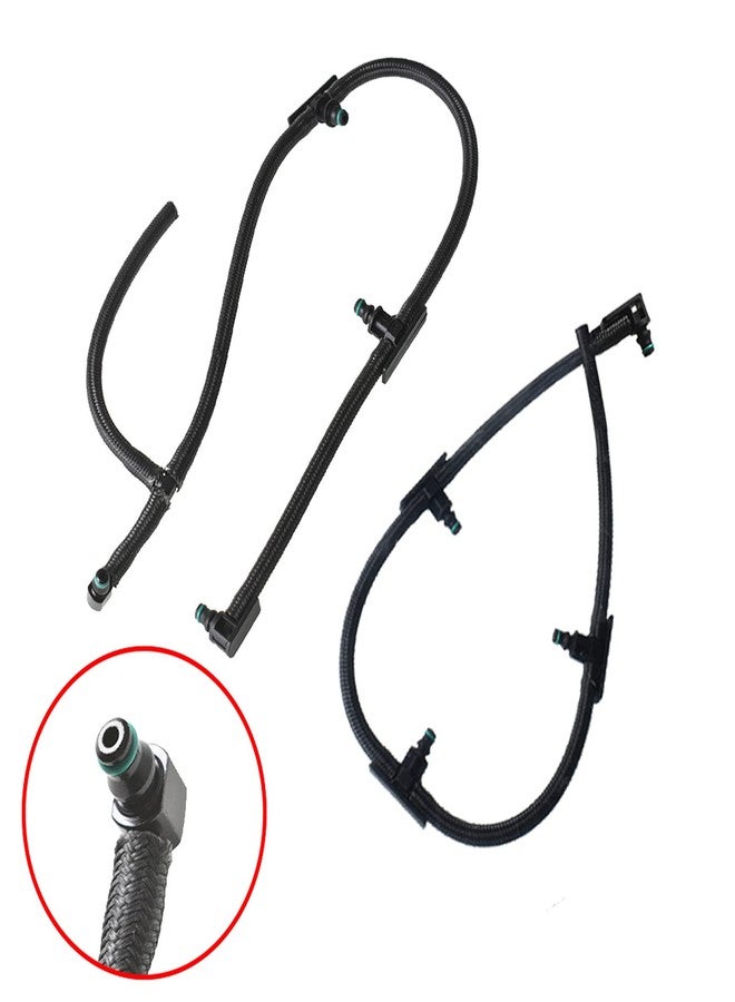 RainMan S Fuel Injector Return Line Kit (Left + Right) 98062291 97328733 97363195 Replacement for SIERRA 2500 2004-2010 Replacement for TOPKICK 2004-2007 - Image 3