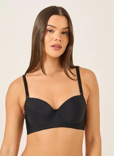 Take Two Take Two Solid Padded Wired Push Up Bra