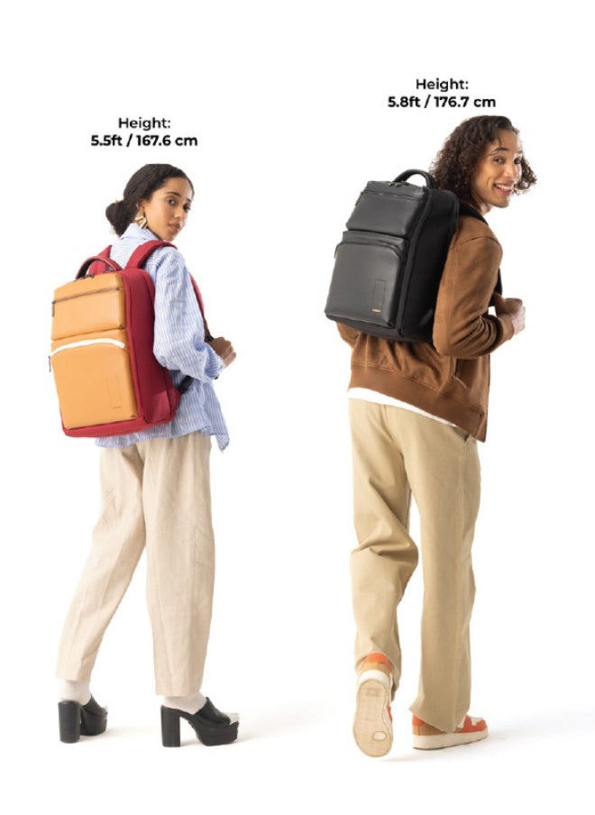 Mokobara MOKOBARA The Radio Backpack Water-Resistant 15.6" Laptop Bag with Luggage Sleeve for Work, Travel, and Daily Use - Suitable for Men and Women  - Image 2