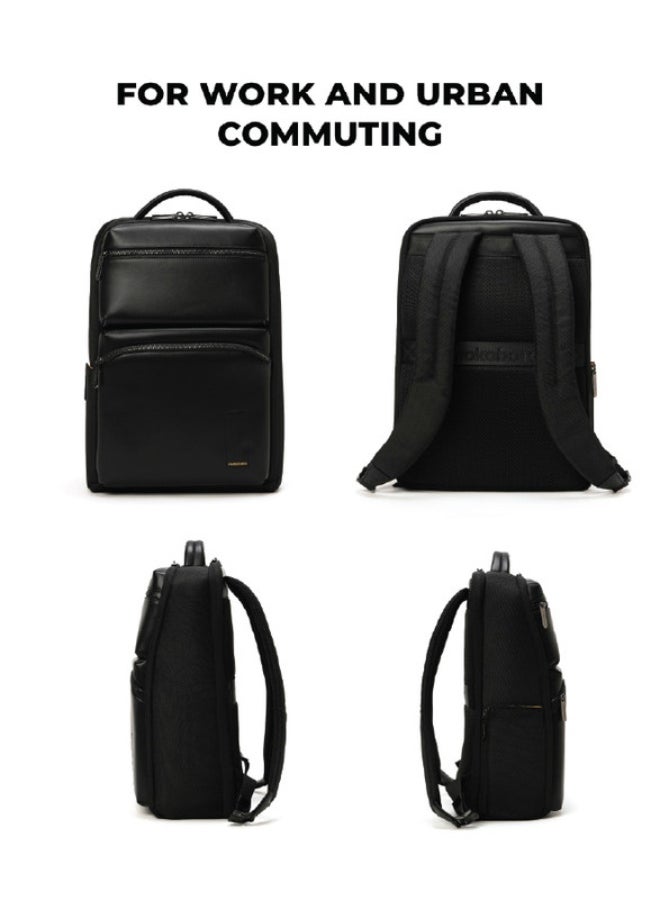 Mokobara - MOKOBARA The Radio Backpack Water-Resistant 15.6" Laptop Bag with Luggage Sleeve for Work, Travel, and Daily Use - Suitable for Men and Women - Image 1