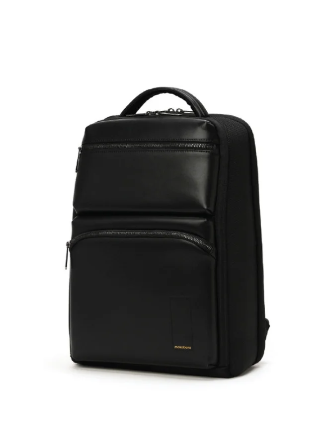 Mokobara The Radio Backpack Water-Resistant 15.6" Laptop Bag with Luggage Sleeve for Work, Travel, and Daily Use - Suitable for Men and Women