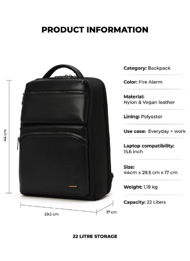Mokobara MOKOBARA The Radio Backpack Water-Resistant 15.6" Laptop Bag with Luggage Sleeve for Work, Travel, and Daily Use - Suitable for Men and Women  - Image 3