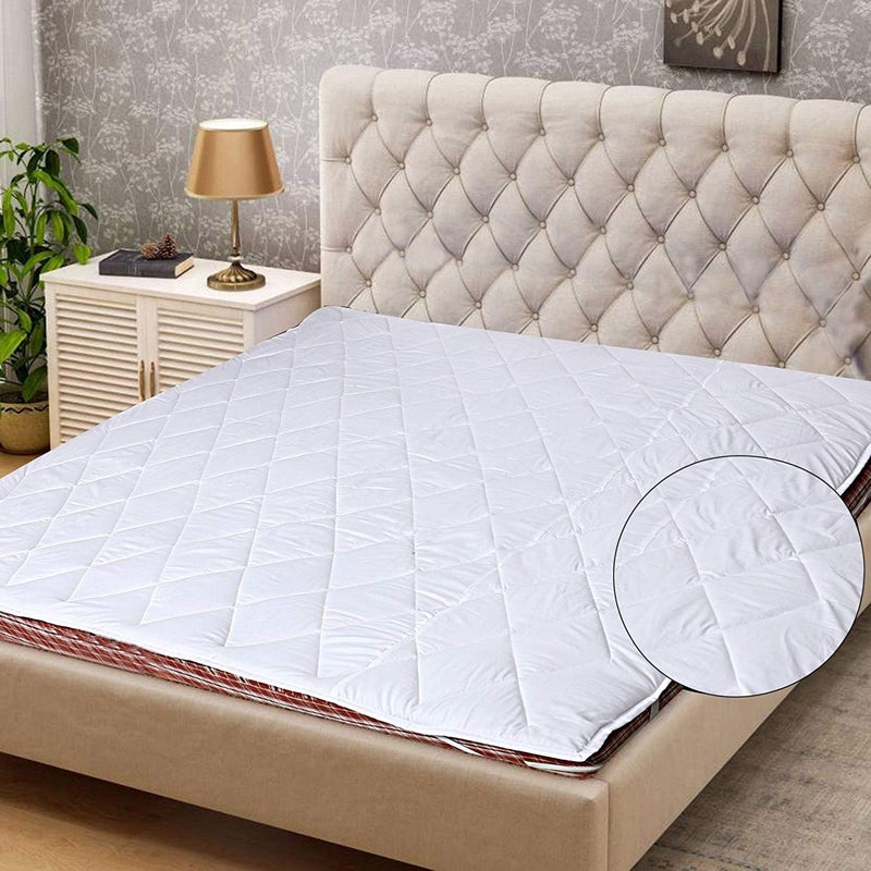 Jaipur Craft Waterproof King Size Bed White Mattress Protector  - Image 2