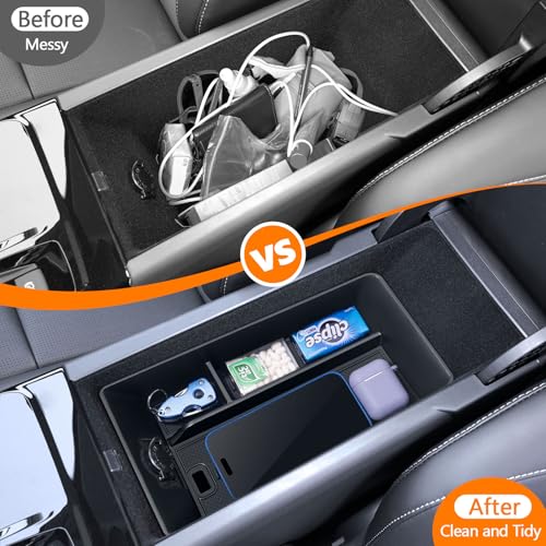 TOPINSTALL 2025 Center Console Tray Compatible with 2025 2026 Toyota Camry (XSE/XLE/SE/LE) Armrest Storage Box Console Organizer for 9th Gen Camry Interior Accessories - Image 2