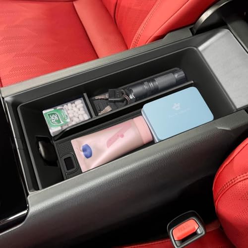 TOPINSTALL 2025 Center Console Tray Compatible with 2025 2026 Toyota Camry (XSE/XLE/SE/LE) Armrest Storage Box Console Organizer for 9th Gen Camry Interior Accessories - Image 1