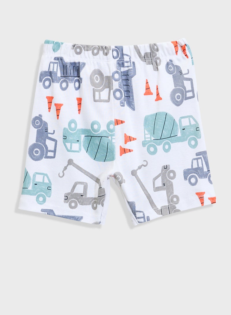 ريبلز مع نمشي طقم أولاد قطعتين شورت وتيشيرت - Image 4