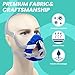NATAKU 4Pack Medium CPAP Mask Liners Complitable for Resmed F20 Full Face Mask Cushions UltraSoft MicroFleece Reduces Air Leaks Pressure Marks Reusable Mask Covers Breathable for AllNight - Image 4