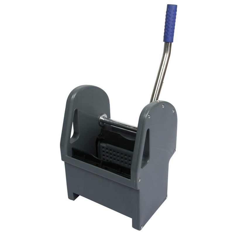 SHIVIS HDPE Plastic Bucket Mop Winger Trolley System For Hospital Cleaning Double Bucket Mop 40 Ltr Multicolor - Image 5
