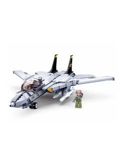 سلوبان مكعبات مقاتلة نفاثة من طراز F-14 توم كات 404 قطعة - M38-B0755  - Image 3