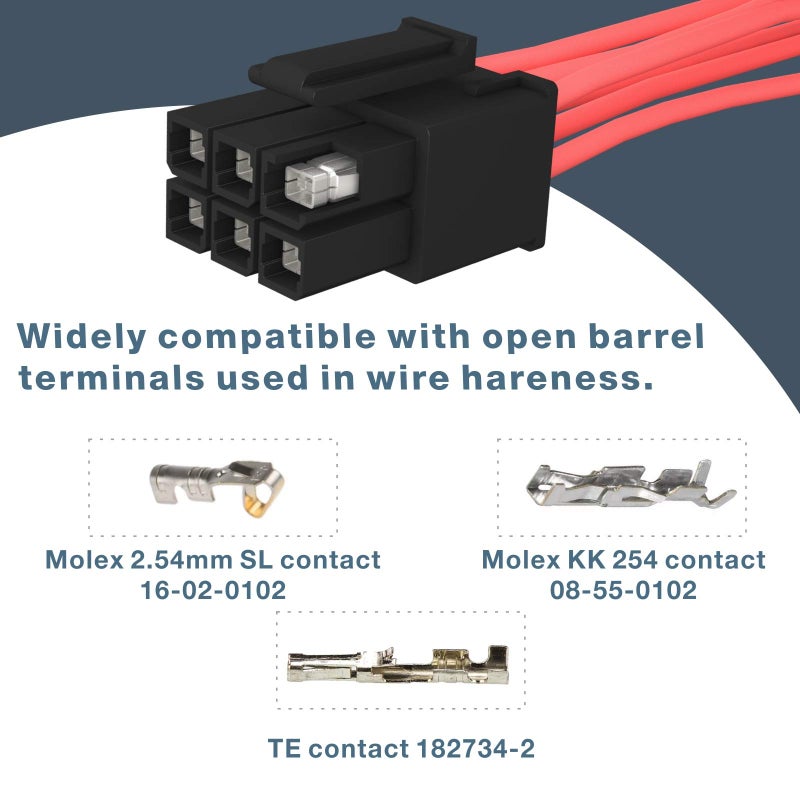 IWISS iCrimp SN-01BM Ratchet Crimper AWG28-20 for XH2.54/3.96,PH2.0,PX,JST,Molex Terminal - Image 5