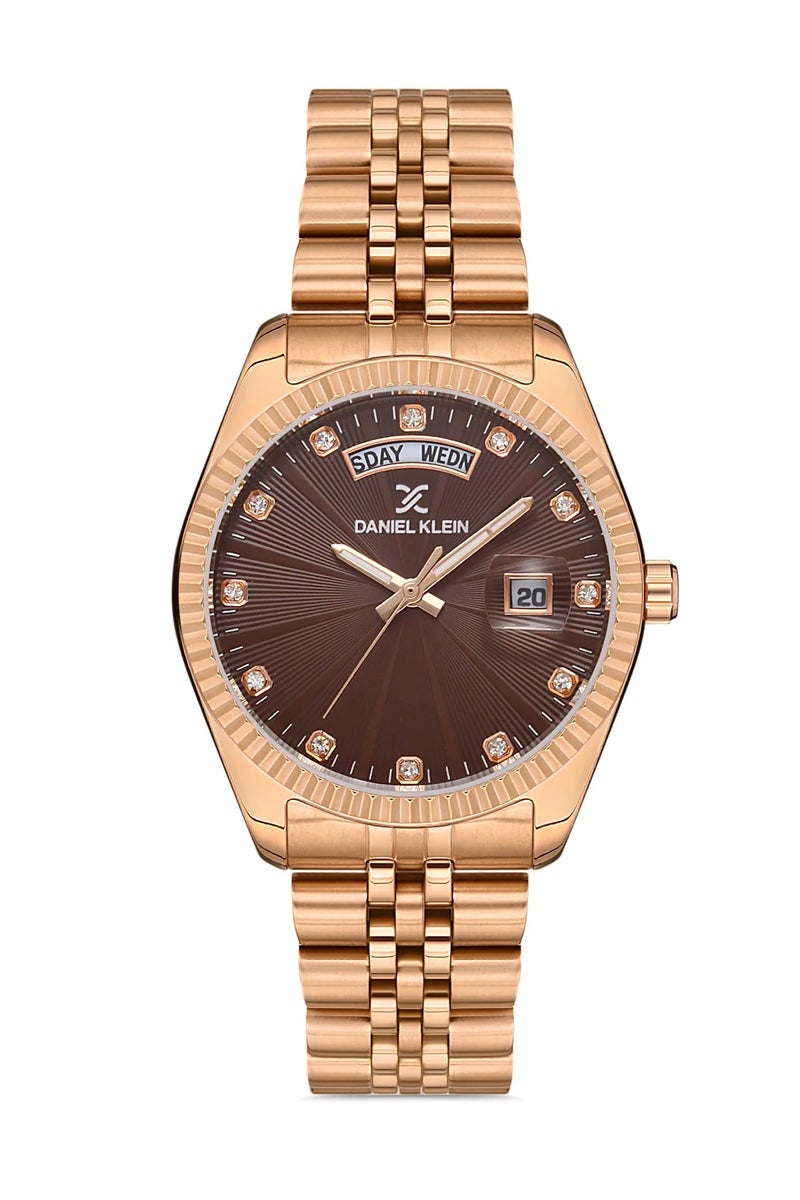 دانيل كلاين ساعة يد من ستانلس ستيل بعقارب DK.1.13098-5 - Image 1