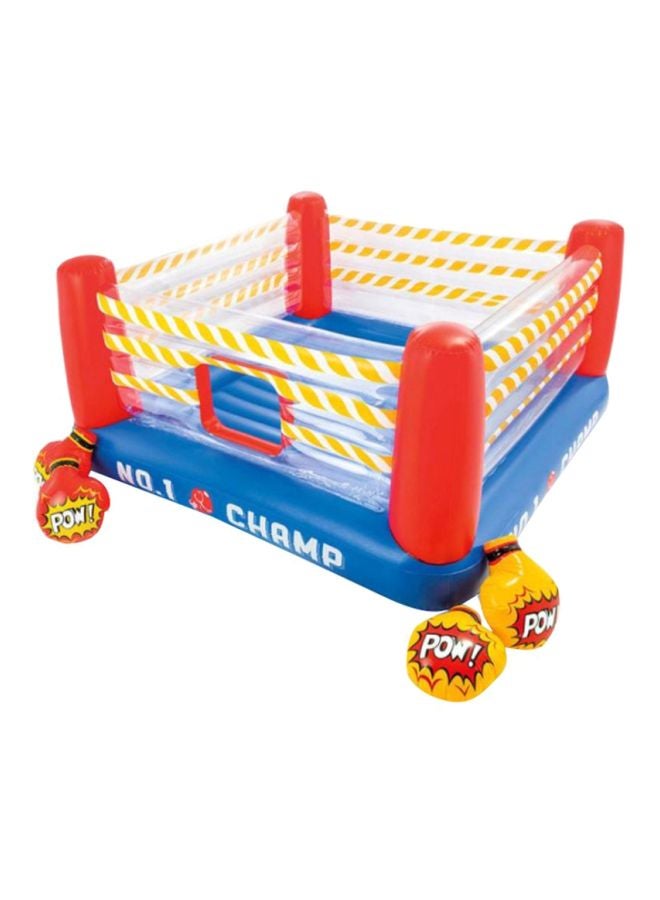 INTEX Jump-O-Lene Boxing Ring Bouncer 226x226x110cm 226x226x110cm - Image 1