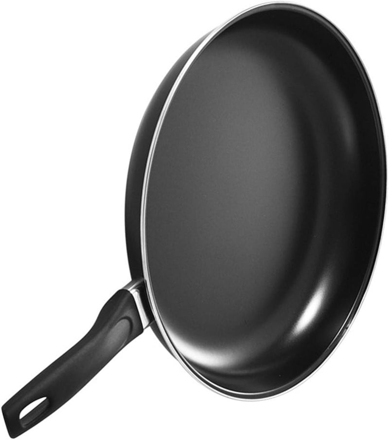 HEEPDD Metal Frying Pan, Nonstick Round Flat Bottom Cookware for Induction Cooking and Home Kitchen Use Kitchen Tools (30cm) - Image 2
