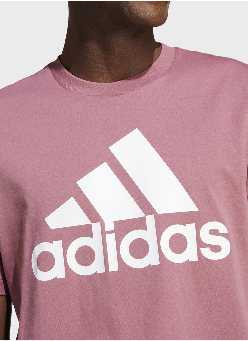 Adidas Essentail Big Logo T-Shirt  - Image 3