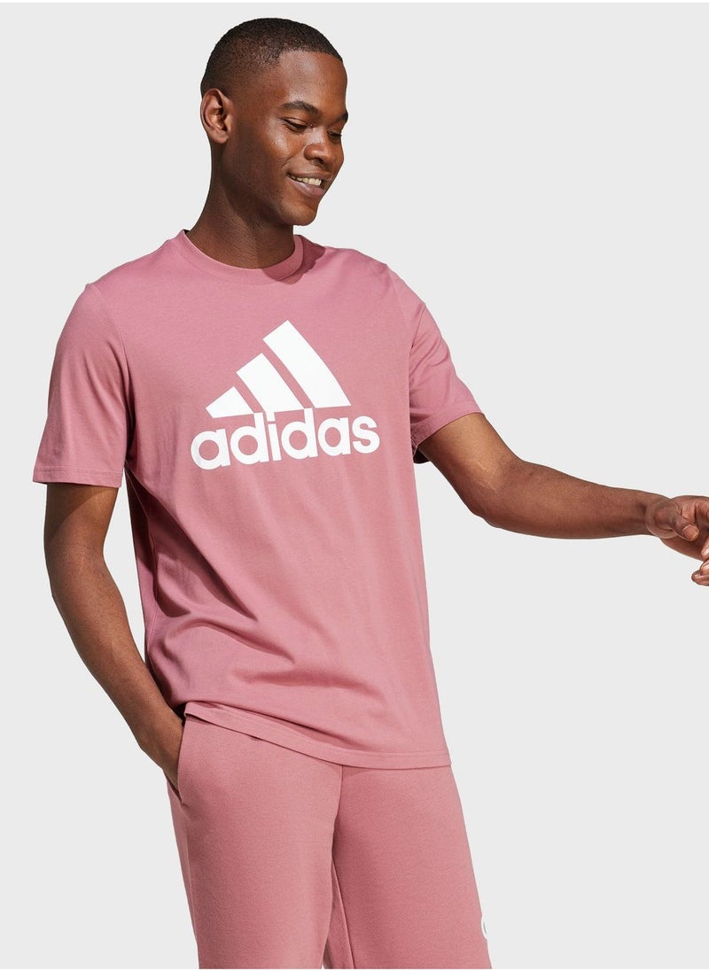 Adidas Essentail Big Logo T-Shirt  - Image 5