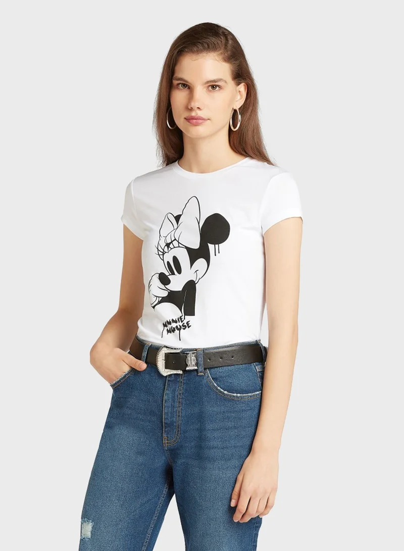 SP Characters Minnie Mouse Graphic T-Shirt