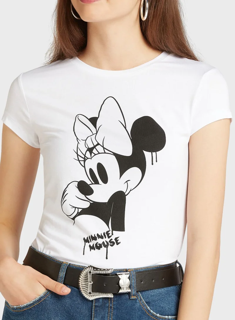 SP Characters Minnie Mouse Graphic T-Shirt