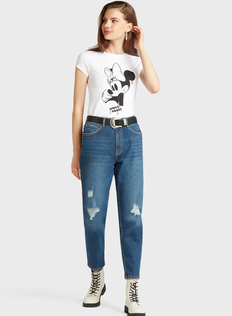 SP Characters Minnie Mouse Graphic T-Shirt