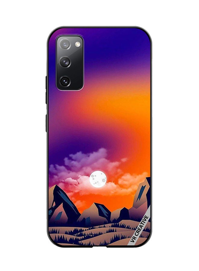 VR CREATIVE Protective Case Cover For Samsung Galaxy S20 FE 5G Nature Design Multicolour - Image 1