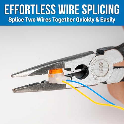 Jonard Tools Jonard JIC-22148 Combo Crimper Long Nose Plier, Assorted color, 6-7/8" Length - Image 5