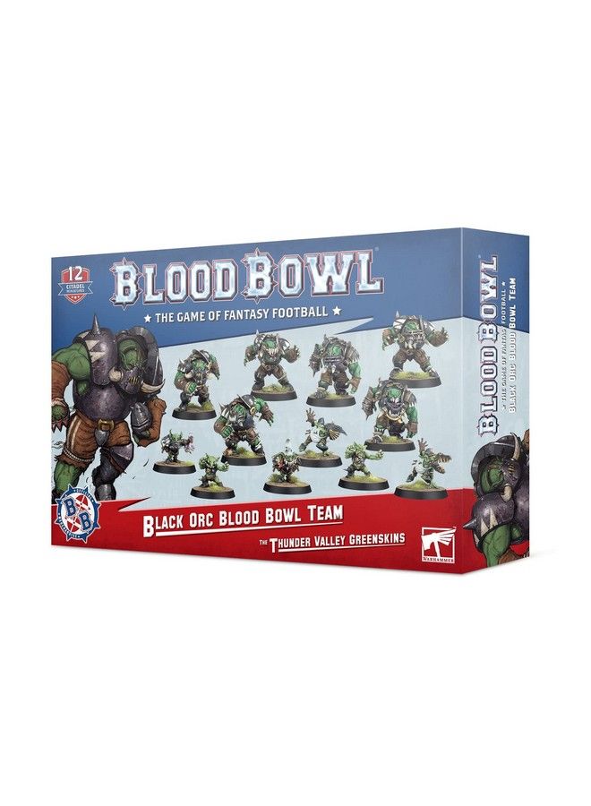Games Workshop Blood Bowl: Black Orc The Thunder Valley Greenskins Team - Image 2