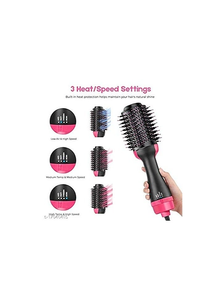 One-Step Hair Dryer And Volumizer with Hot Air Brush Dry & Wet Dual-use Frizz-free High Middle Low Three Modes One Step Hair Dryerand Styler - Image 5