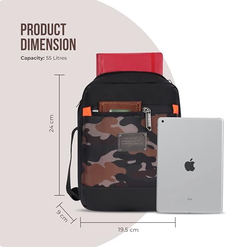 Gear Tactical Water Resistant Sling Bag/Crossbody Bag/Messenger Bag For men/women (Green Camo) - Image 3