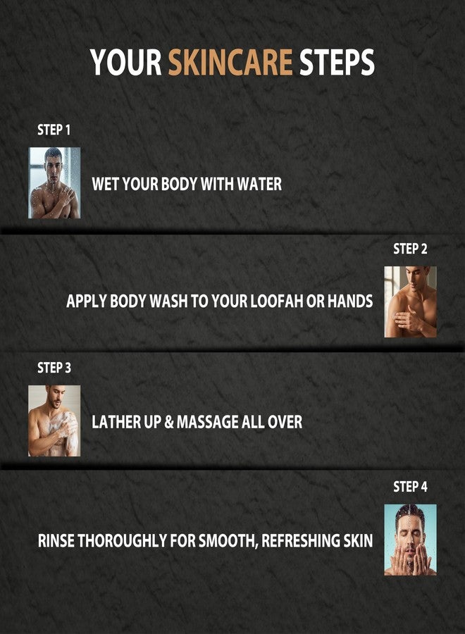 BRAVADO Head to Toe Body Wash (Pack of 2) Value Pack | All-in-One Hair Face & Body Cleanser for Men | Deep Cleansing Hydrating Shower Gel | 200ml Each - Image 5