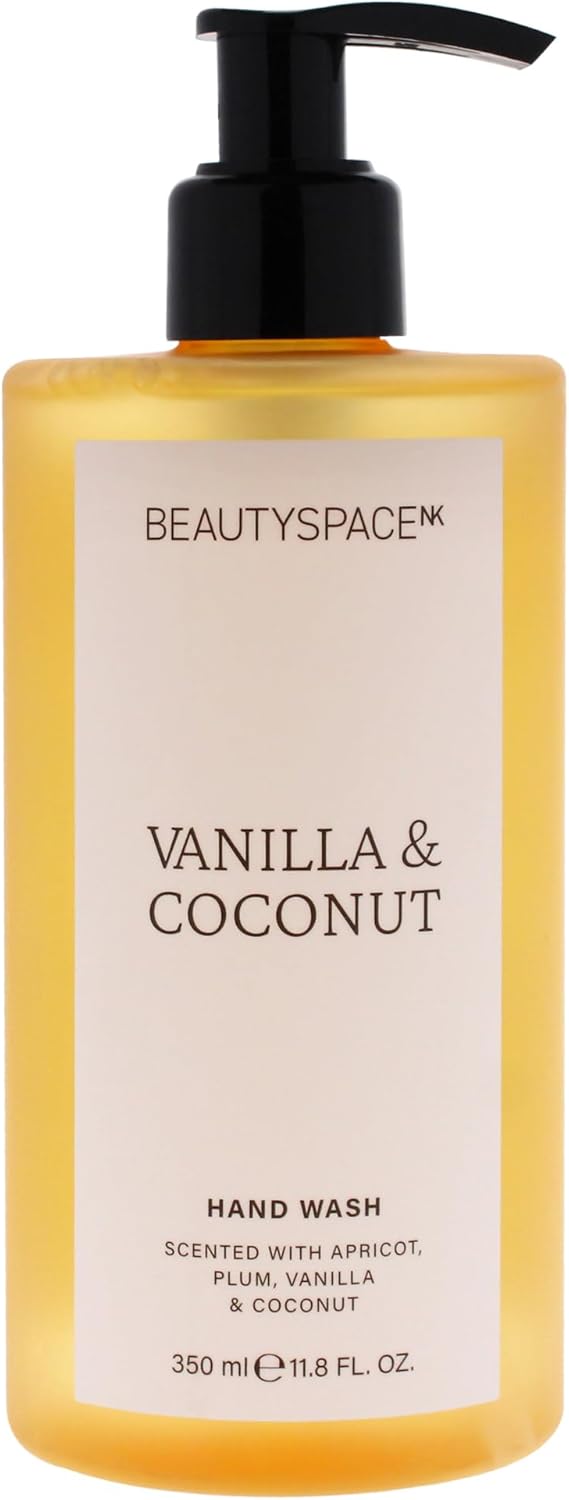 غسول يدين بيوتي سبيس بنكهة الفانيليا وجوز الهند من سبيس إن كيه للجنسين 118 أونصة