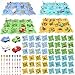 YOOYID Puzzle Racer Kids Car Track Set Kids Toys Boys 35 Toys for 3 4 5 6 Year Old Boys Toys for Ages 34 Montessori Toys for 3 Year Old Fat Brain Toys100Pcs 4 Themes - Image 2