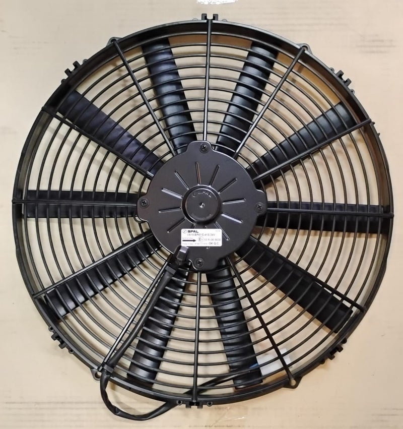 SPAL Fan 16x10 Inches Push Straight-Blade 24 Volt 385MM Diameter - Image 2
