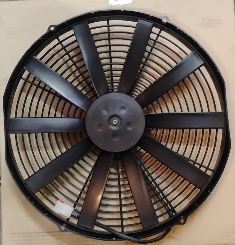 SPAL Fan 16x10 Inches Push Straight-Blade 24 Volt 385MM Diameter - Image 1